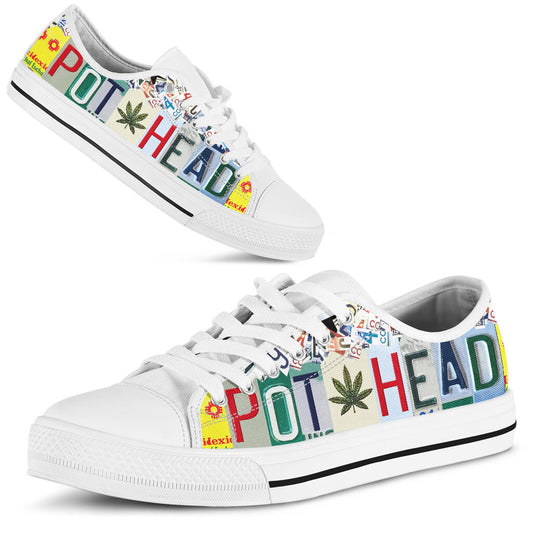 Pot Head - Weed Low Top Shoes 0822
