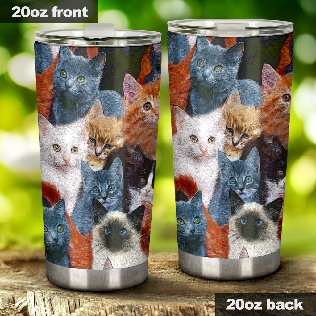 Cute Cat Cat Tumbler 0622