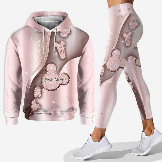 Never Stop Dreaming - Personalized Mouse Hoodie and Leggings