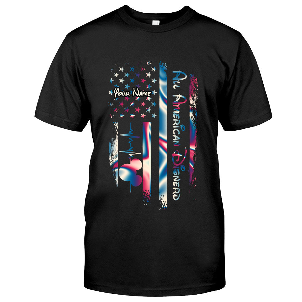 Magic Mouse Ears - Personalized Independence Day T-shirt and Hoodie