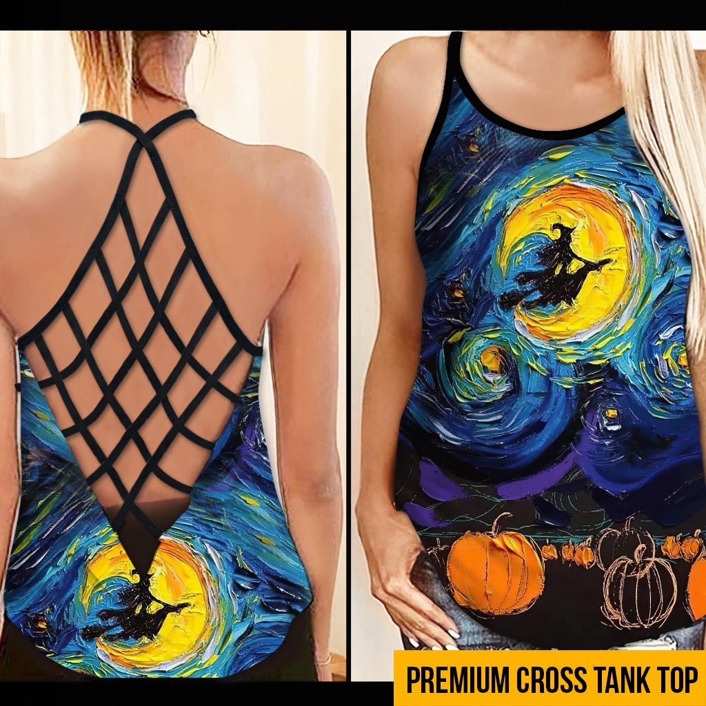 Starry Night - Witch Cross Tank Top