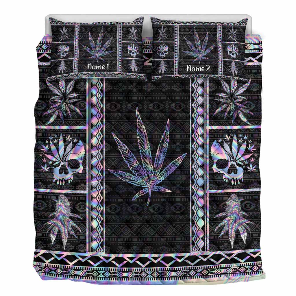 High Maintenance - Personalized Weed Quilt Set
