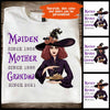 Maiden Mother Crone Witch Personalized T-shirt And Hoodie