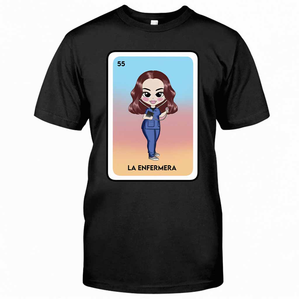 La Enfermera - Nurse Personalized T-shirt And Hoodie