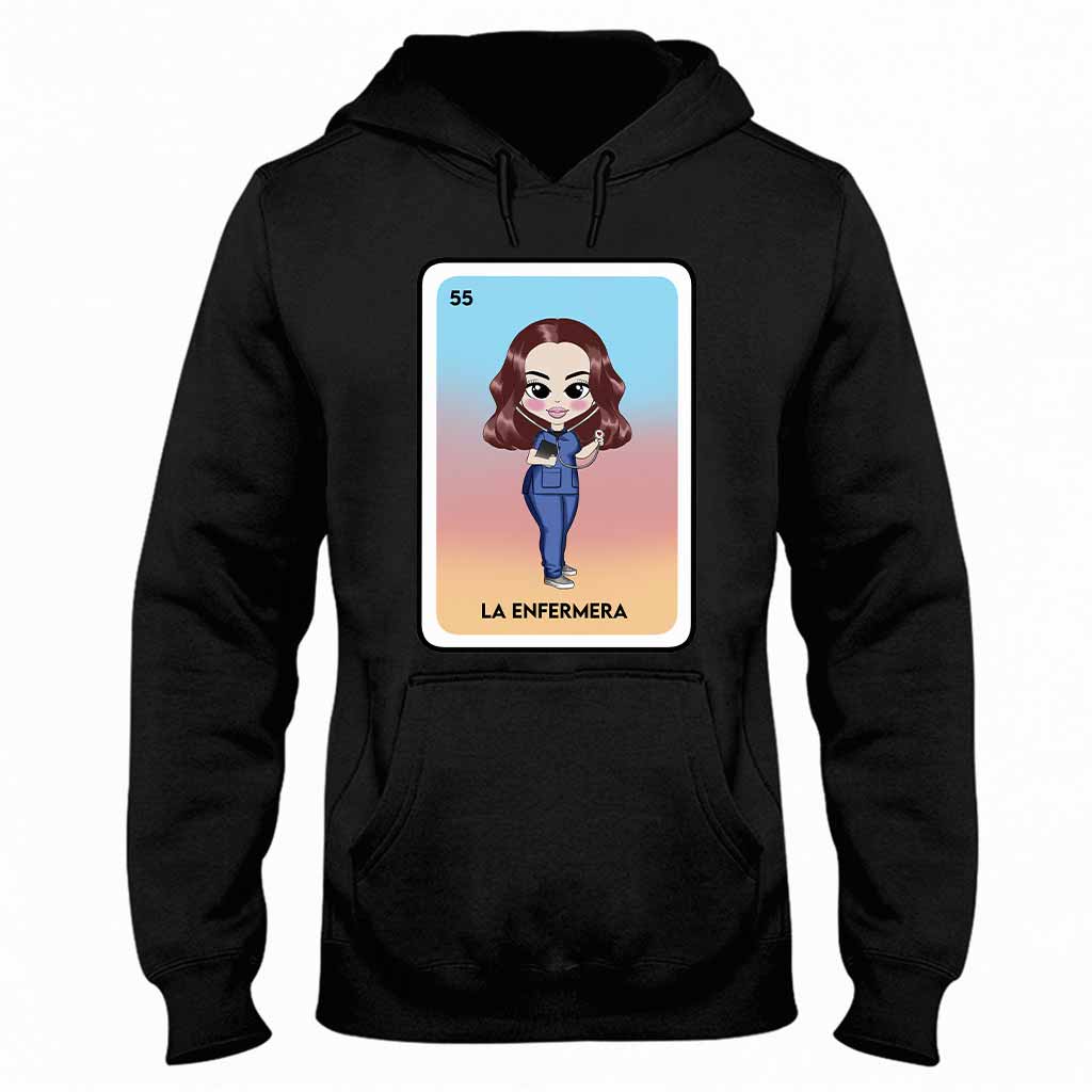 La Enfermera - Nurse Personalized T-shirt And Hoodie
