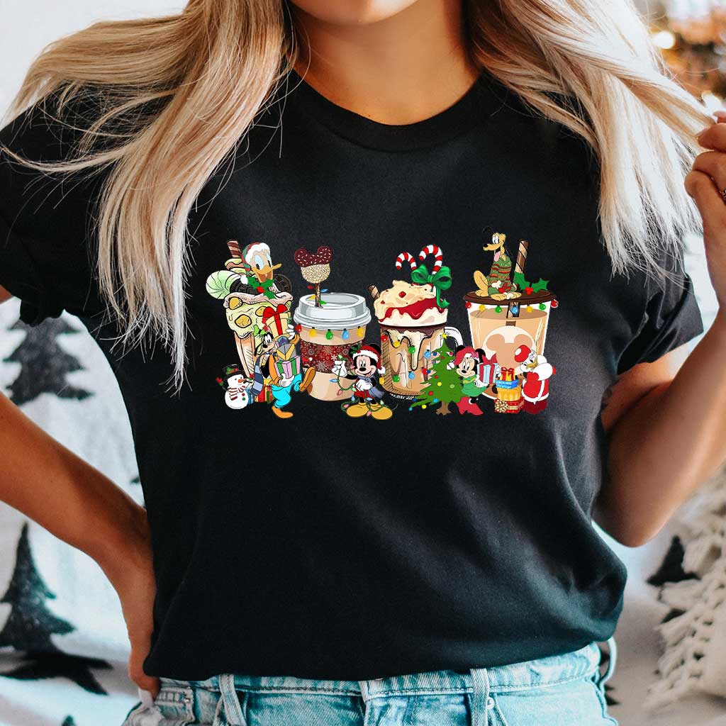 Merry Christmas - Christmas Mouse T-shirt and Hoodie