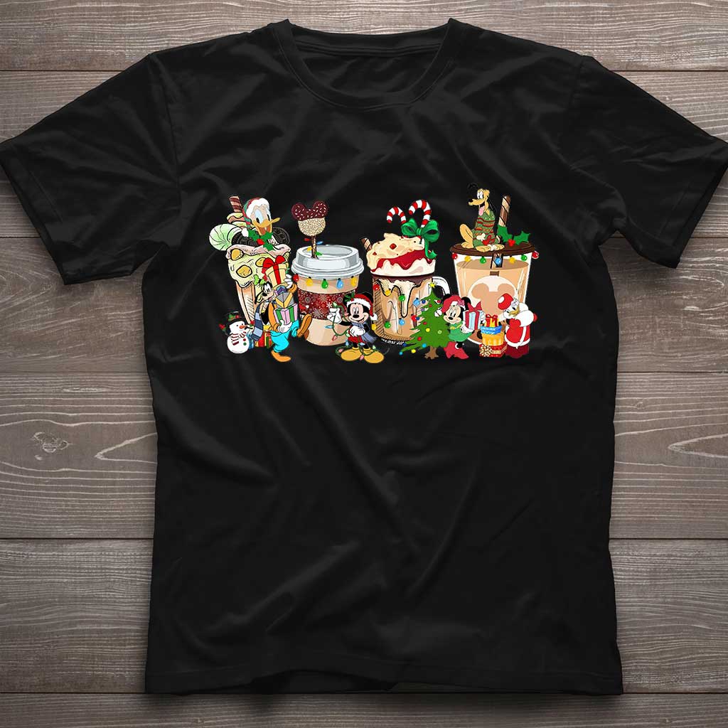 Merry Christmas - Christmas Mouse T-shirt and Hoodie