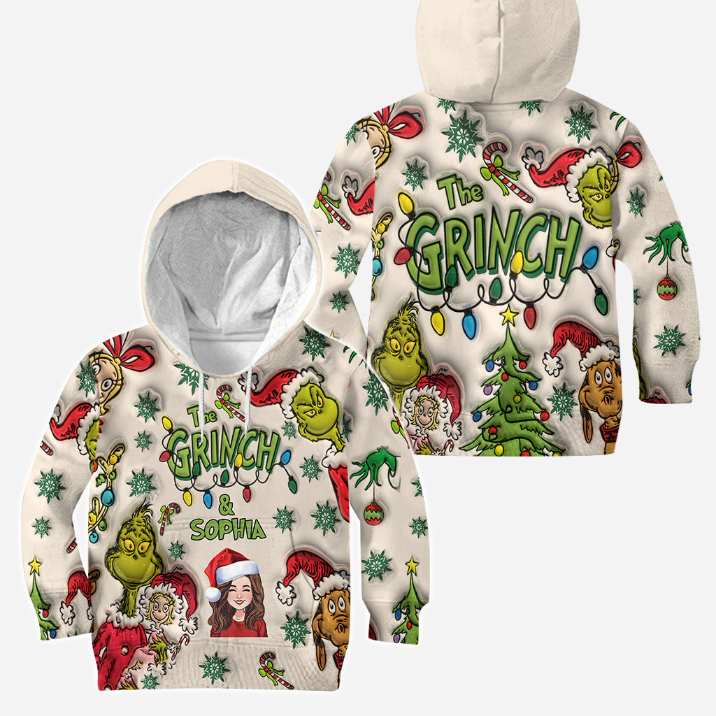 Merry Christmas - Personalized Stole Christmas Hoodie and Leggings