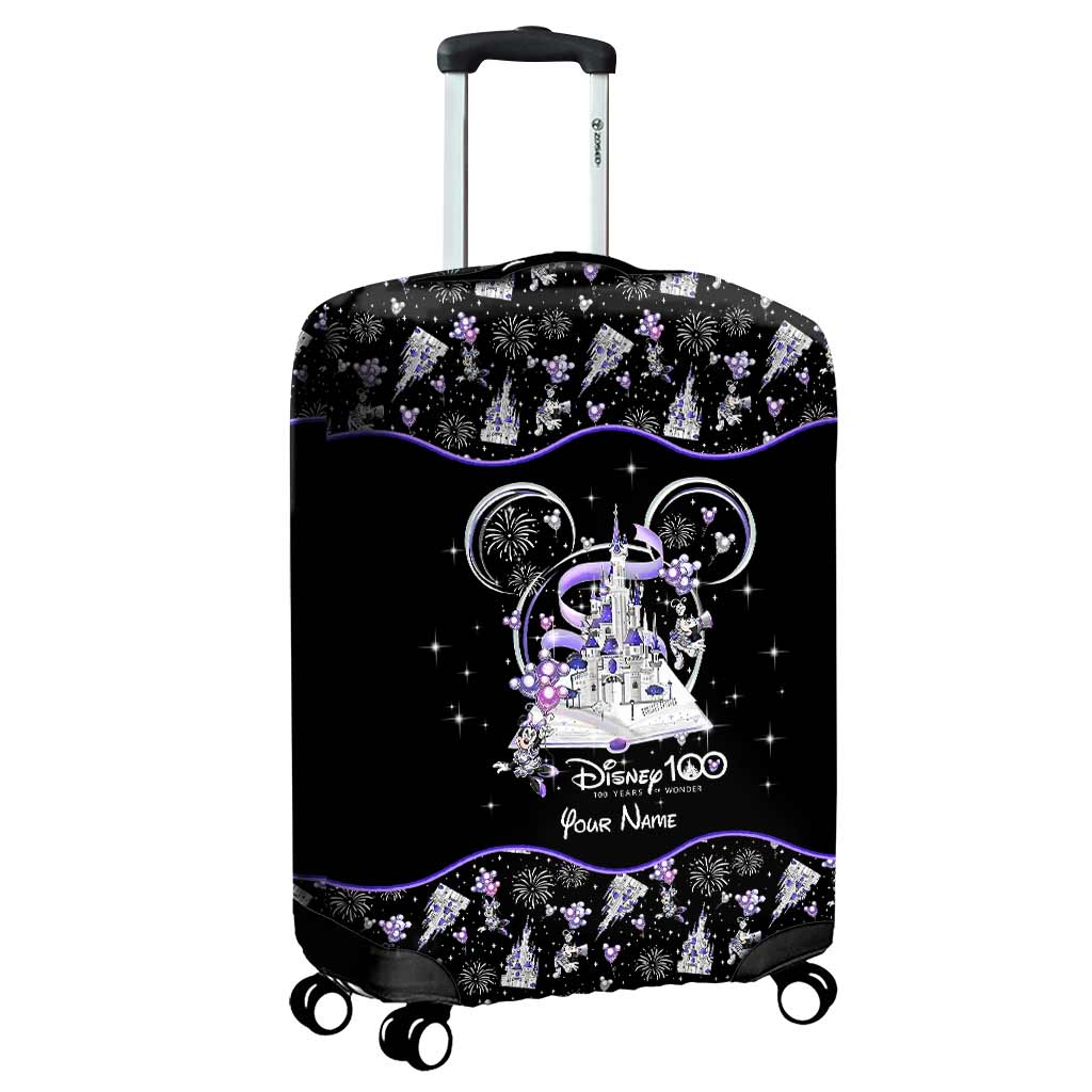 100 Years Of Wonder - Personalized Mouse Luggage Cover