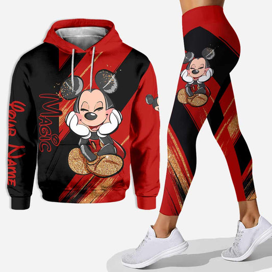 Magic Mouse Ears - Personalized Hoodie And Leggings