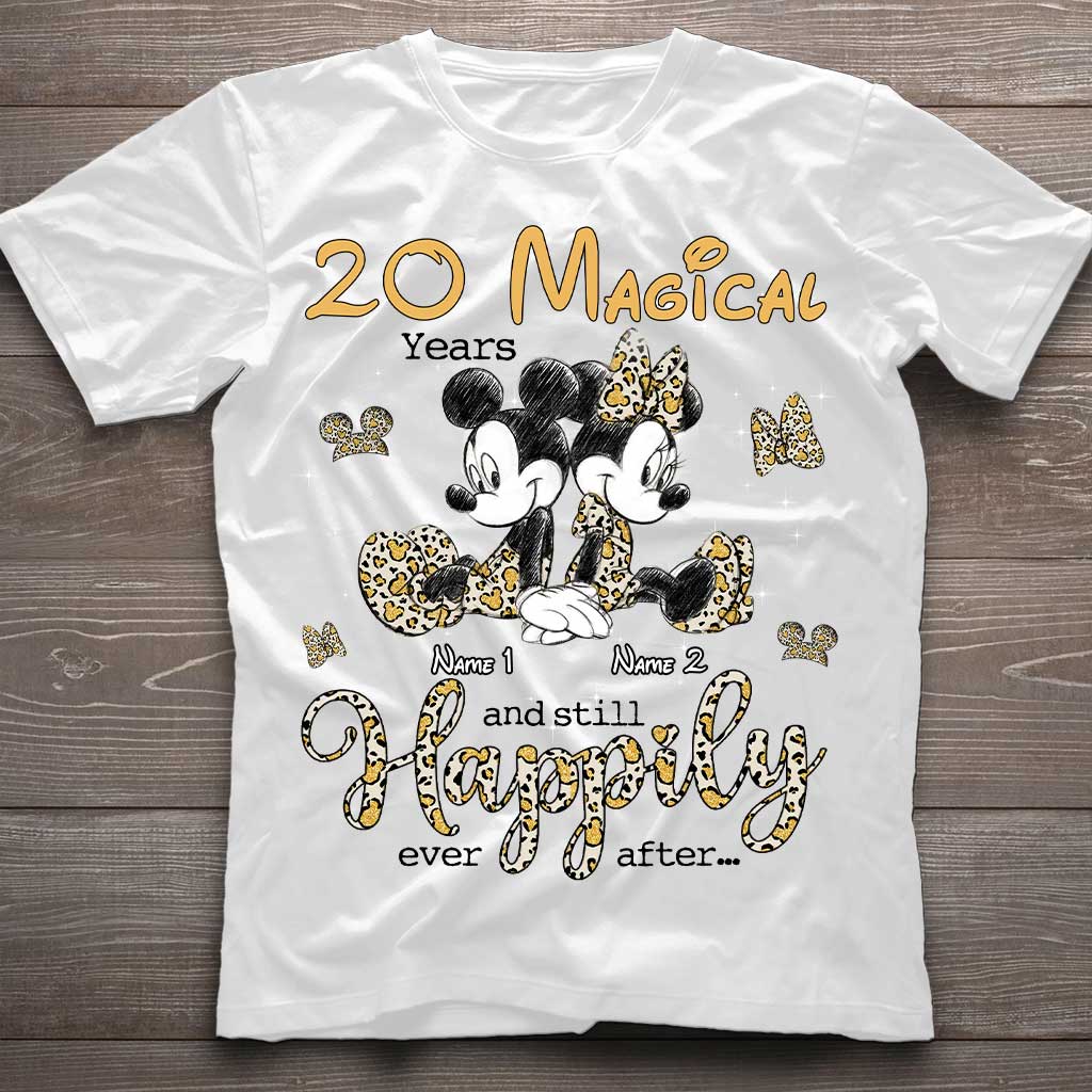 Magical Years - Personalized Couple Mouse T-shirt and Hoodie