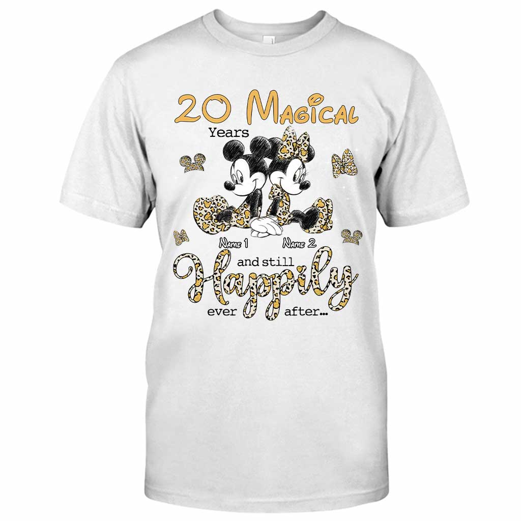 Magical Years - Personalized Couple Mouse T-shirt and Hoodie
