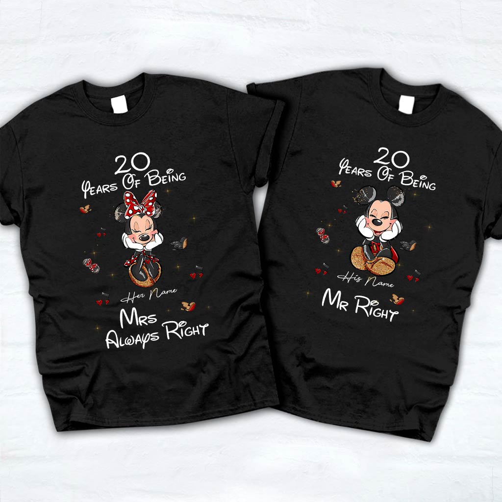 Always Right - Personalized Mouse T-shirt and Hoodie