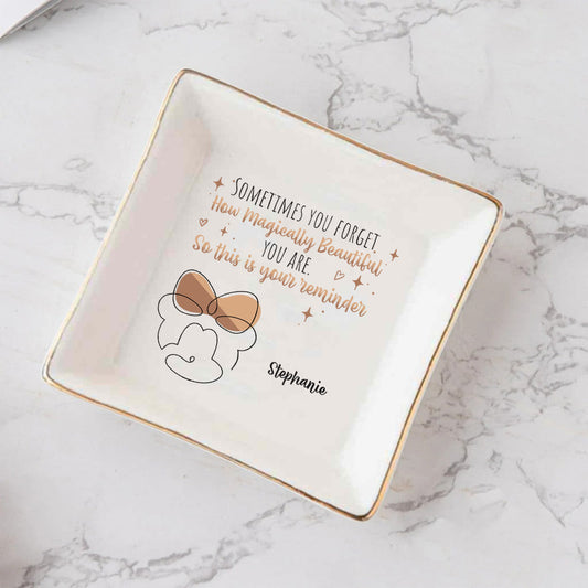 This Is Your Reminder - Personalized Mouse Jewelry Dish