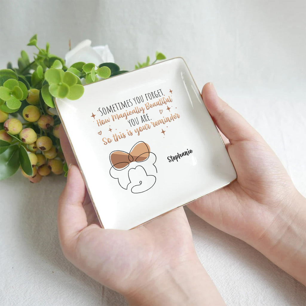 This Is Your Reminder - Personalized Mouse Jewelry Dish