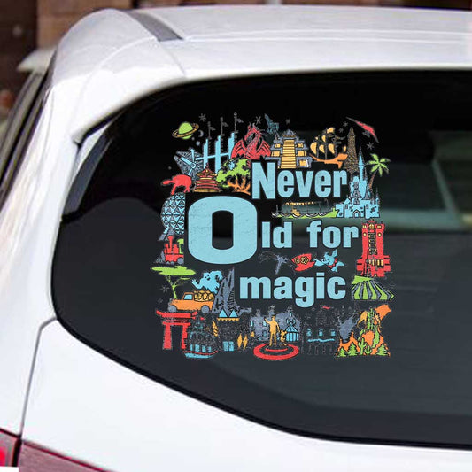 Never Old For Magic - Mouse Decal Full