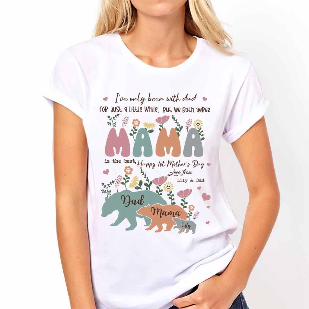 I've Only Been With Dad - Personalized Mother's Day T-shirt and Hoodie
