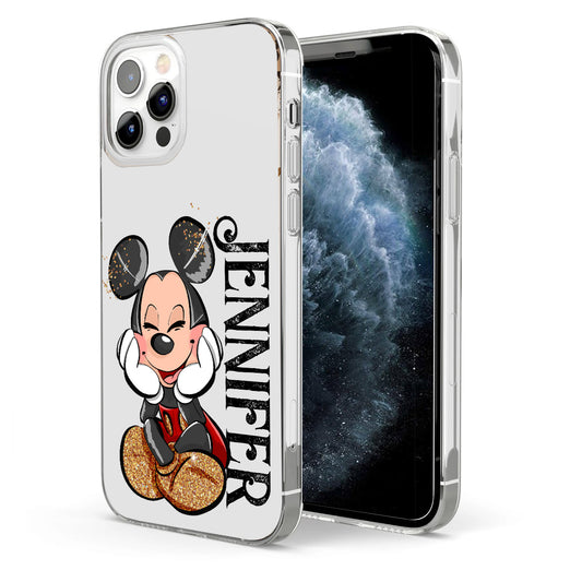 Best Day Ever - Personalized Mouse Clear Phone Case
