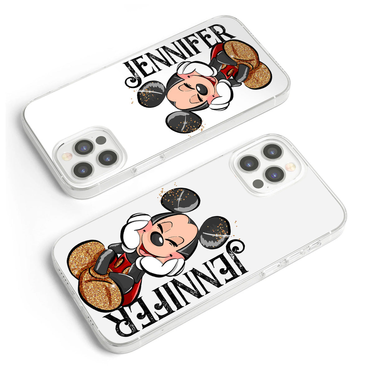 Best Day Ever - Personalized Mouse Clear Phone Case