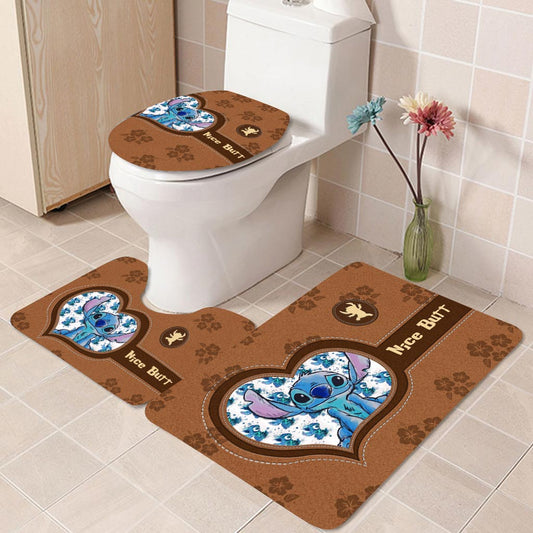 Nice Butt - Ohana 3 Pieces Bathroom Mats Set