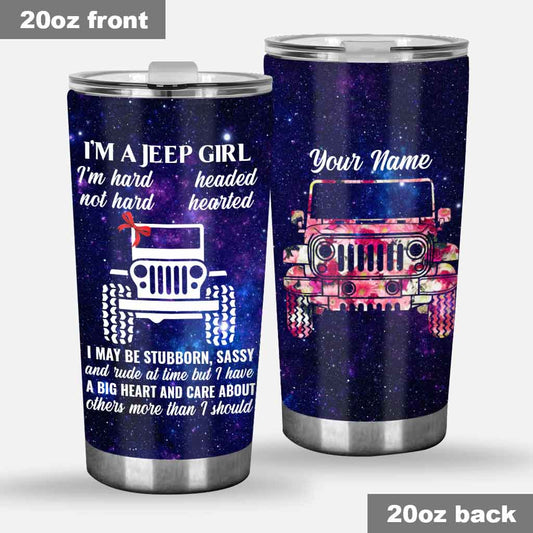 I'm A Jp Girl - Personalized Car Tumbler 1121