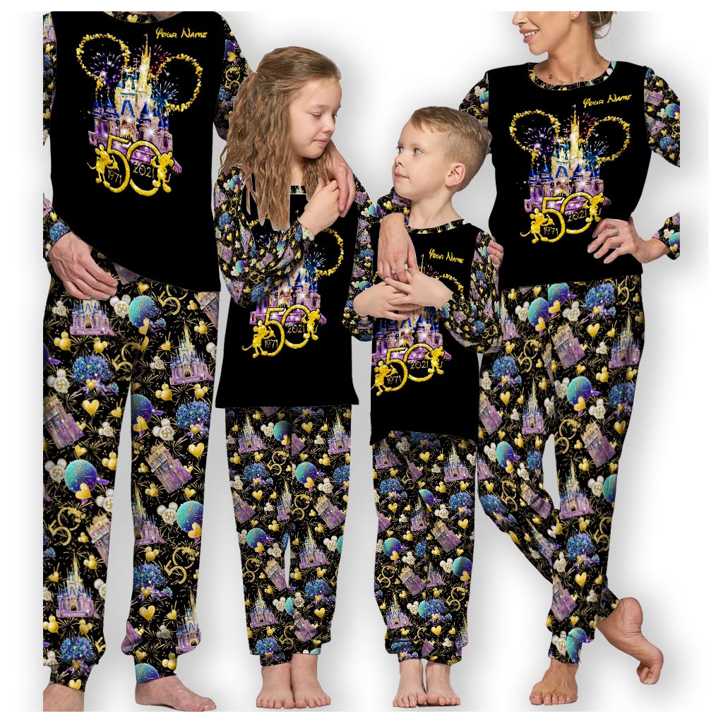 50 Years Of Magic - Personalized Mouse Pajamas Set