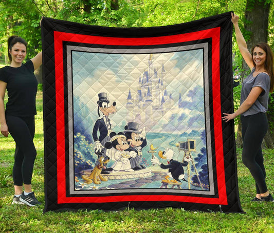 Mouse Wedding Mouse Quilt 0823