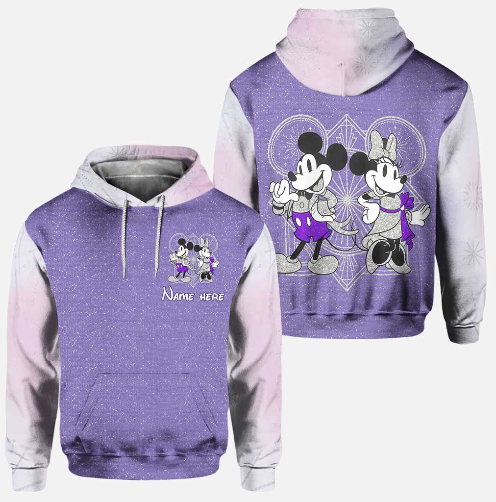 100 Years Of Wonder - Personalized Mouse Hoodie and Leggings