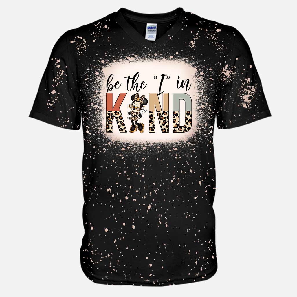 Be The I In Kind Mouse - Handmade Bleached Shirts