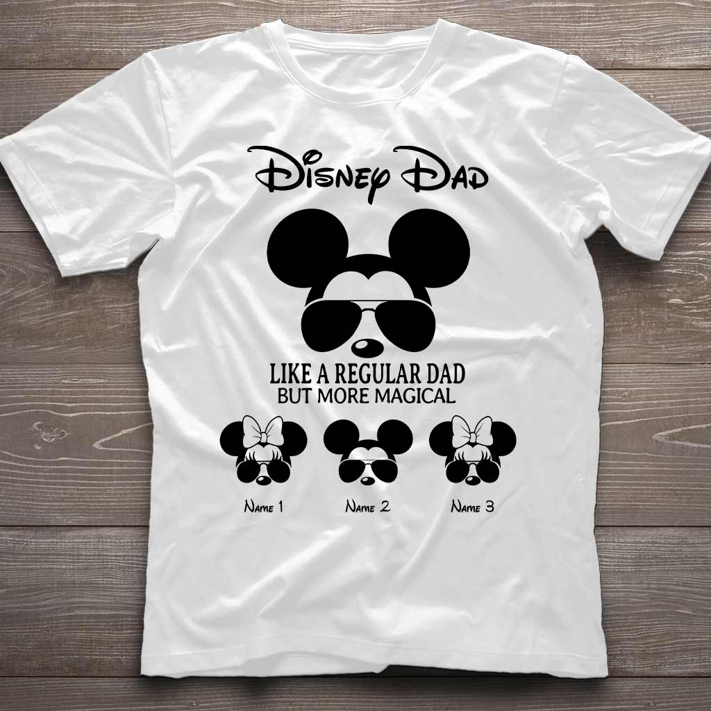Magical Dad - Personalized Father's Day Mouse T-shirt and Hoodie
