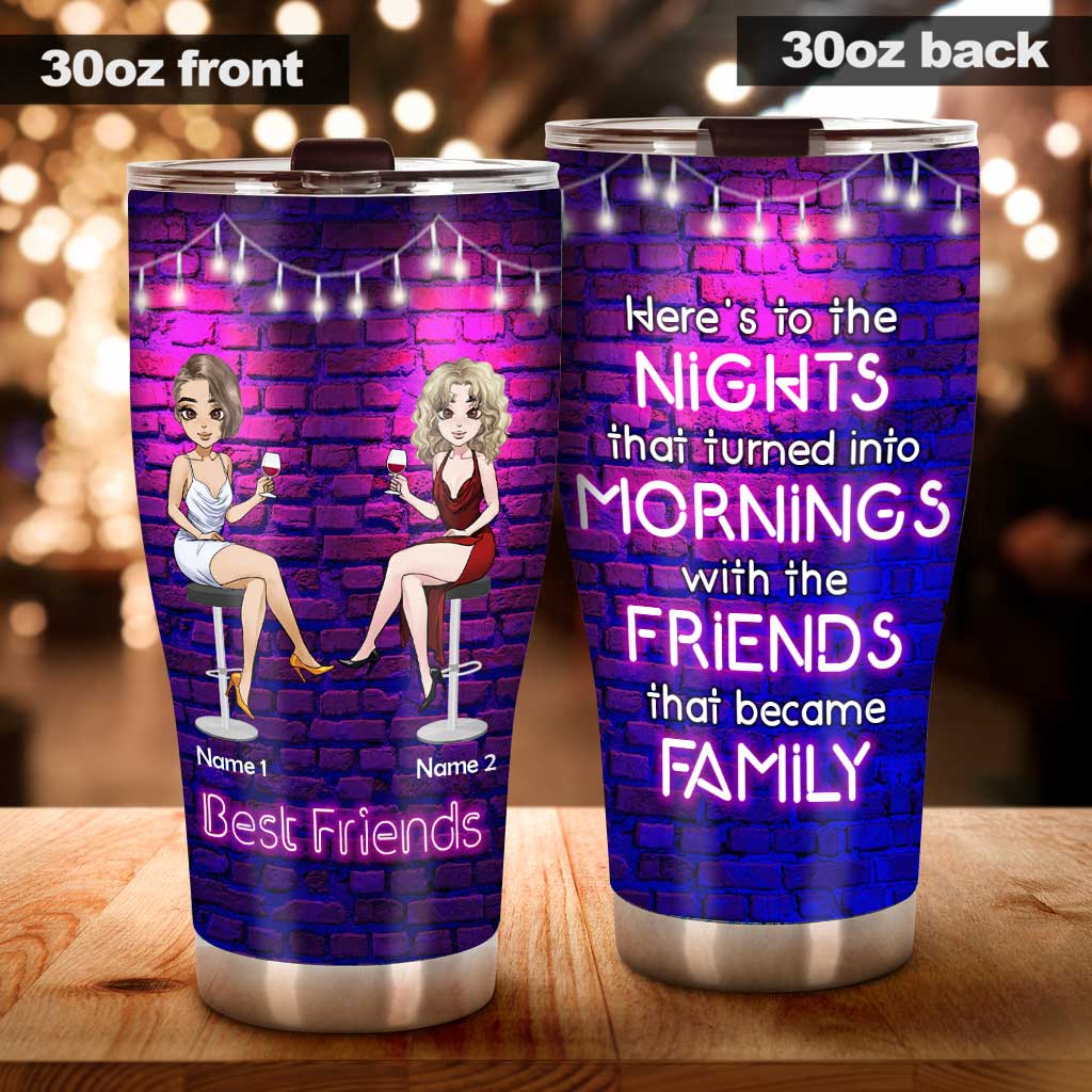 Best Friends - Personalized Bestie Tumbler