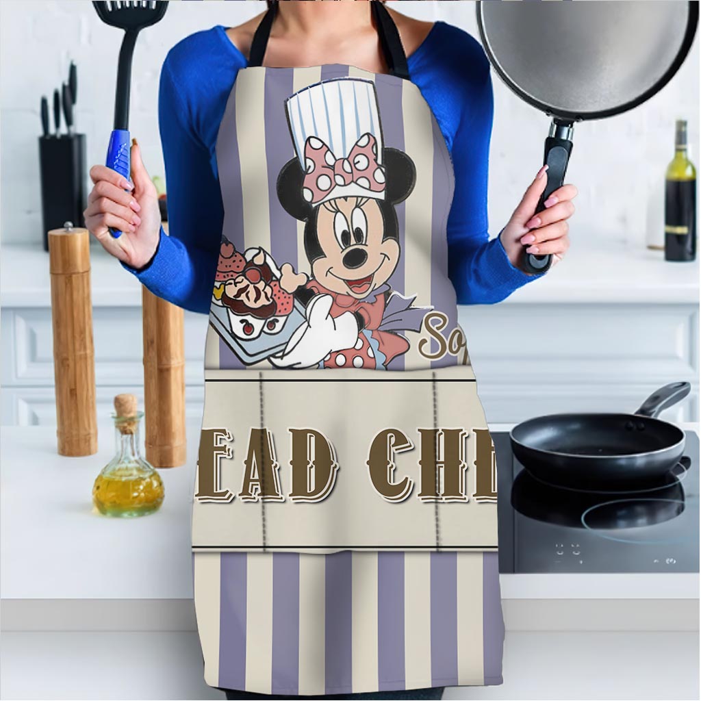 Head Chef And Sous Chef - Personalized Mouse Apron