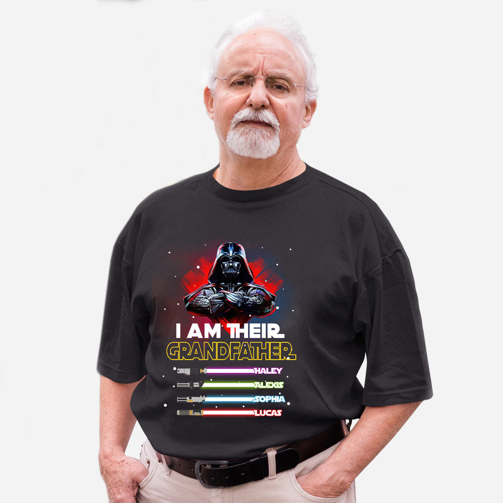 I Am Their Grandfather - Personalized T-shirt and Hoodie