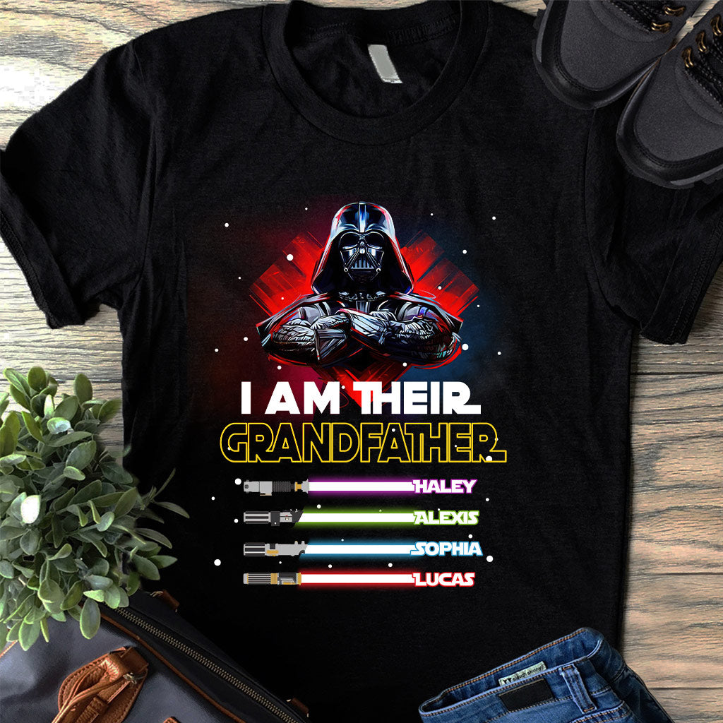 I Am Their Grandfather - Personalized T-shirt and Hoodie