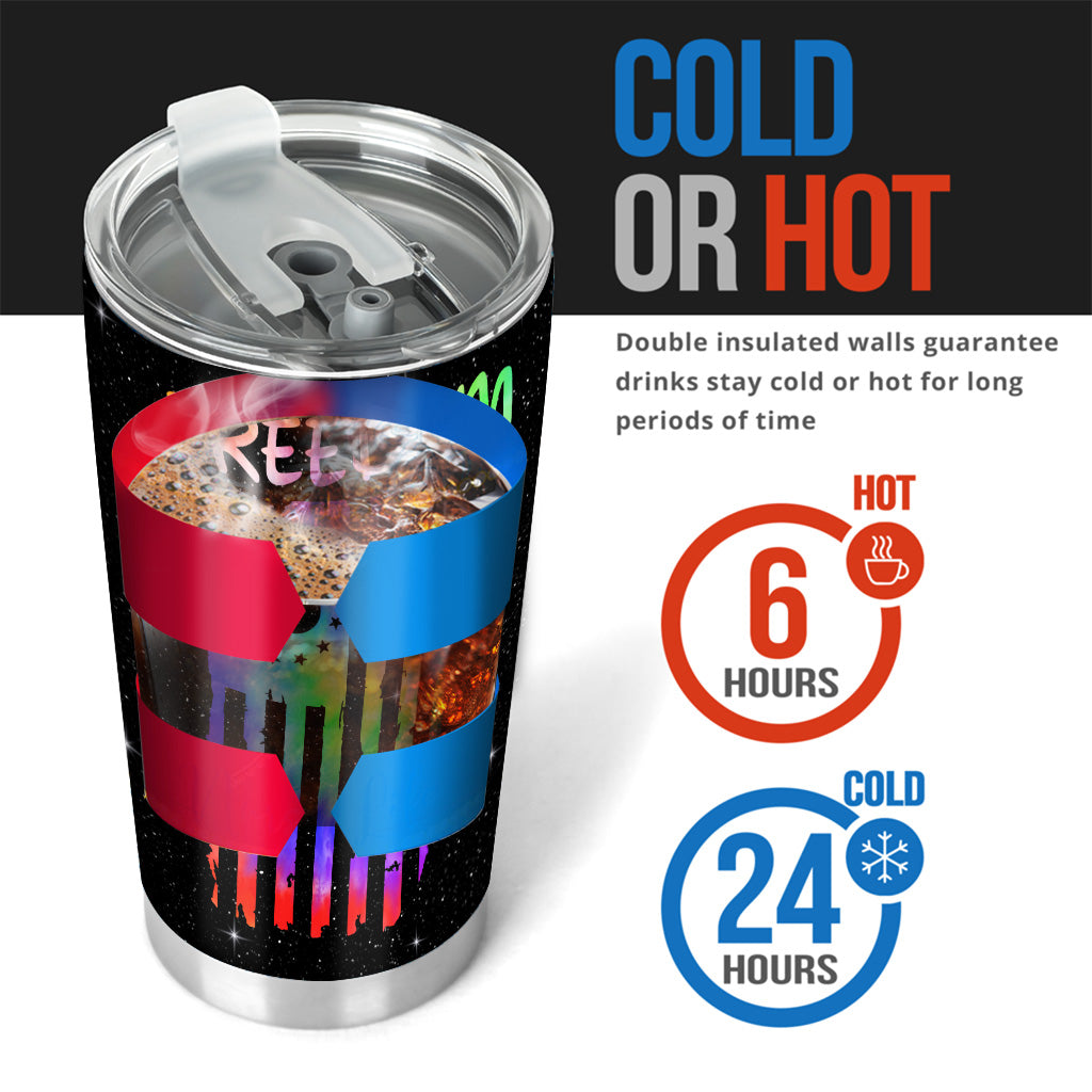 Finding Freedom - Personalized Mouse Tumbler