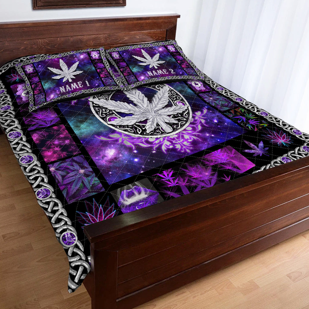 High Maintenance - Personalized Weed Quilt Set