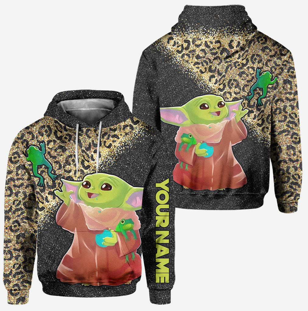 Too Cute I Am - Personalized The Force Hoodie and Leggings