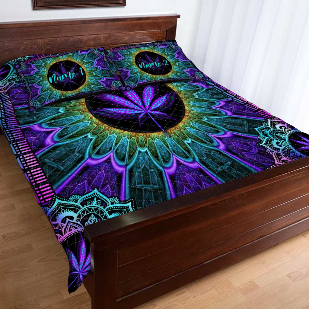 High Maintenance - Personalized Weed Quilt Set