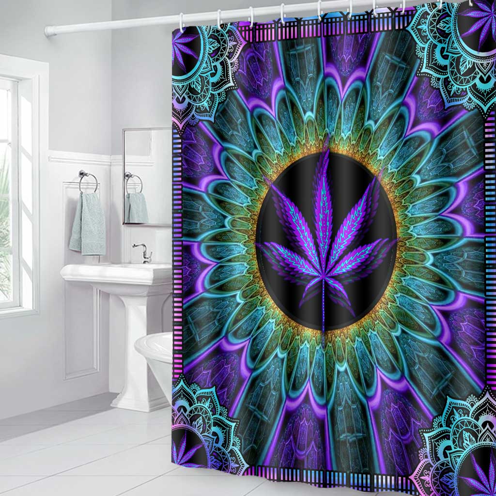 High Maintenance - Weed Bathroom Curtain & Mats Set