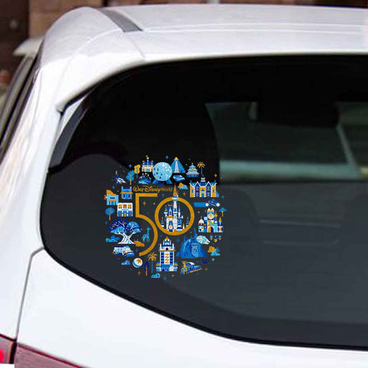 50th Anniversary - Mouse Decal Full