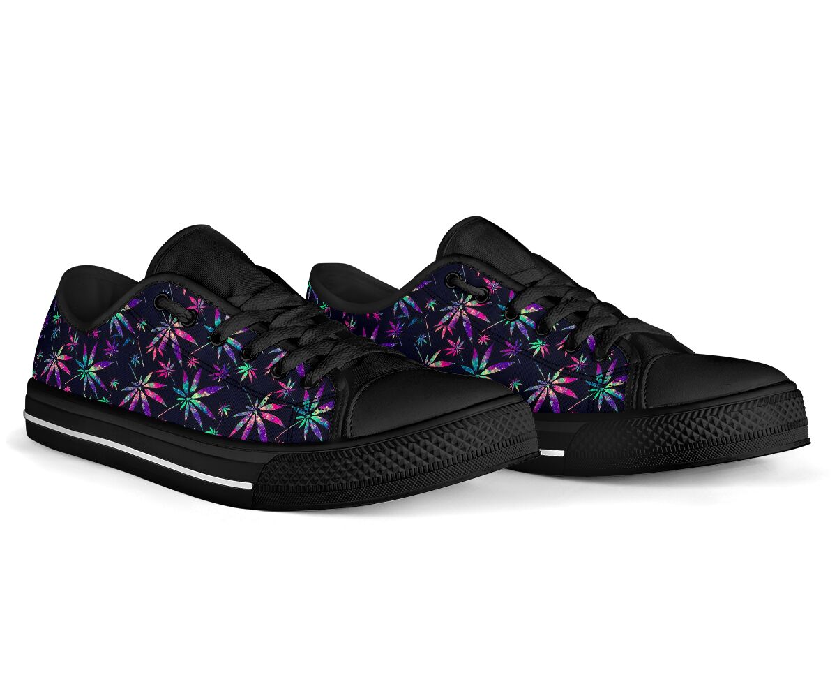 Colorful Leaves - Weed Low Top Shoes 0822