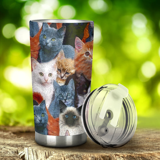 Cute Cat Cat Tumbler 0622
