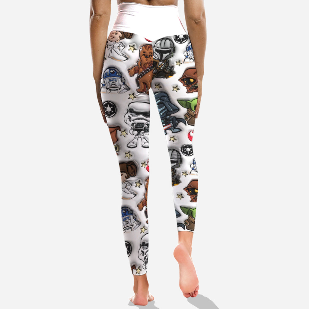 The Galaxy - Personalized The Force Hoodie and Leggings