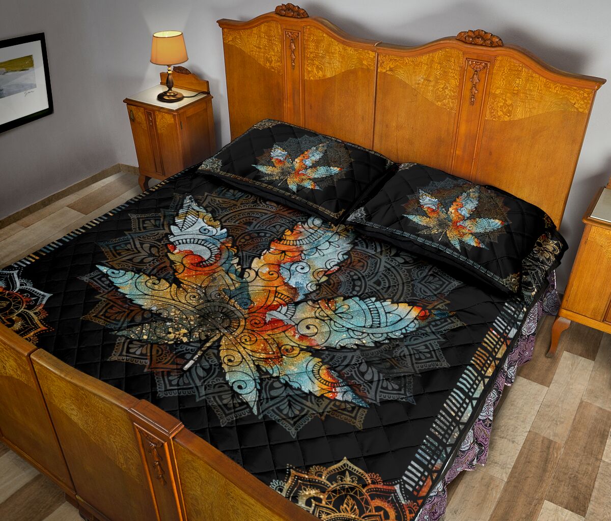 Vintage Mandala - Weed Quilt Set 0822