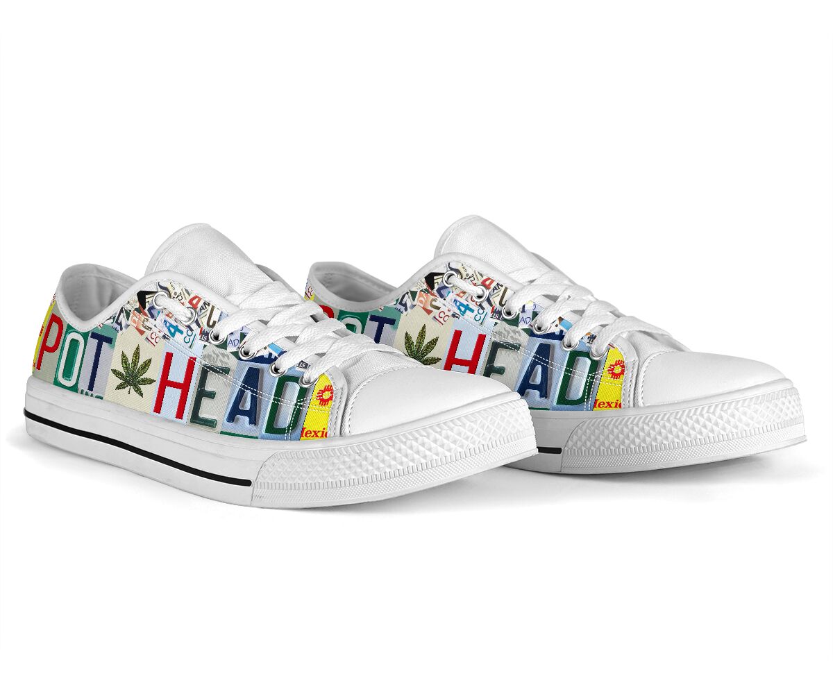 Pot Head - Weed Low Top Shoes 0822