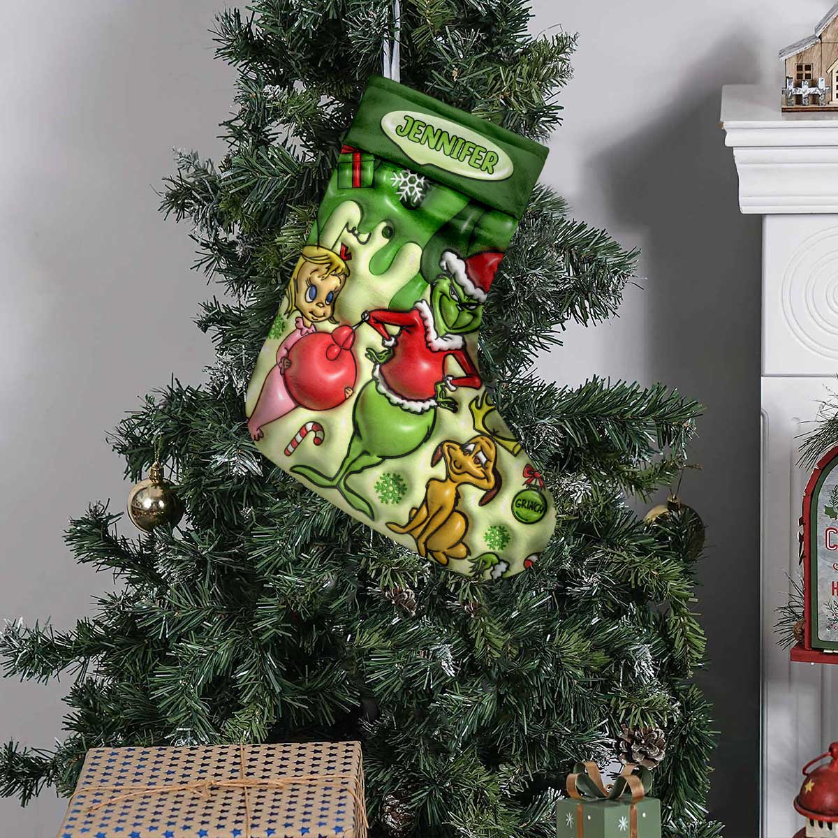 Merry Christmas - Personalized Stole Christmas Christmas Stockings