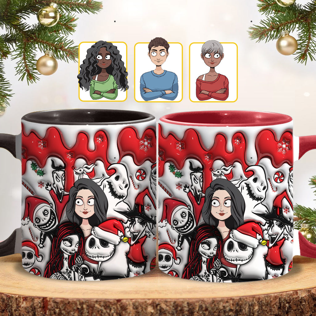 Nightmare Before X-mas - Personalized Nightmare Accent Mug