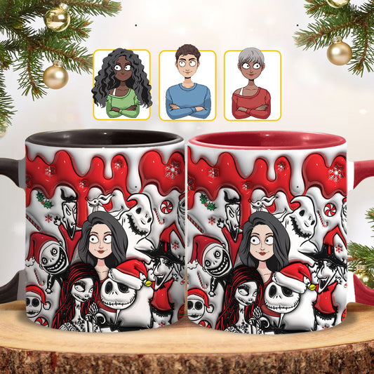 Nightmare Before X-mas - Personalized Nightmare Accent Mug
