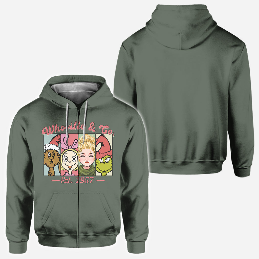 Green Mischief - Personalized Stole Christmas All Over Shirt