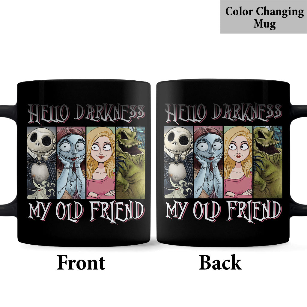 Hello Darkness My Old Friend - Personalized Nightmare Mug
